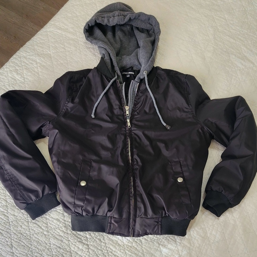 FHASHON NOVA Ladies Hoodie Jacket Zip Medium